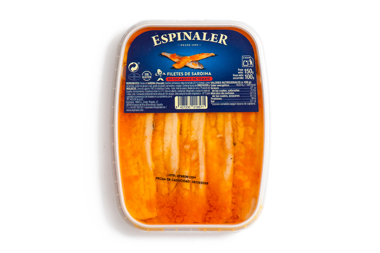 Lomo Sardina Tomate