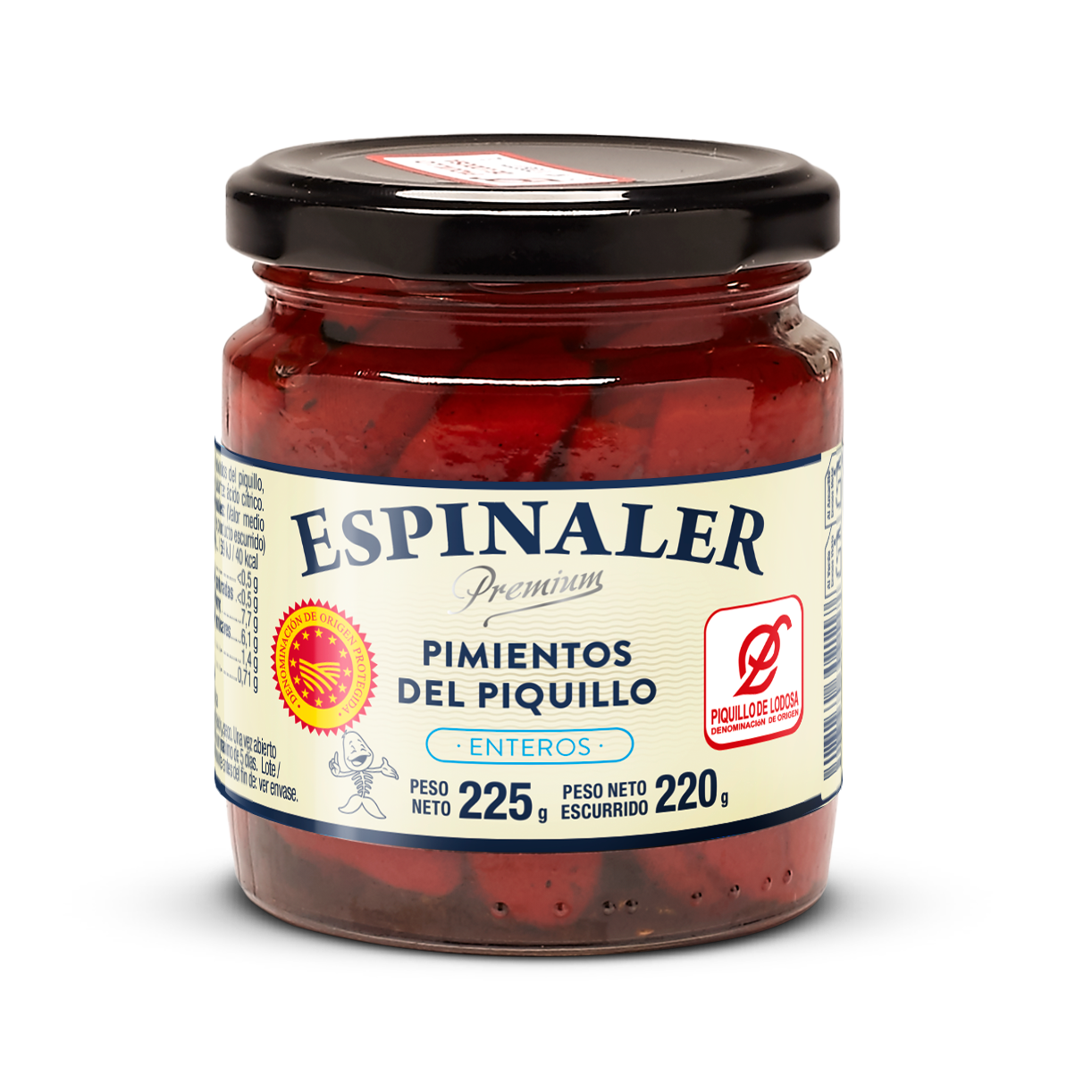 Pimiento del Piquillo de Lodosa entero Espinaler